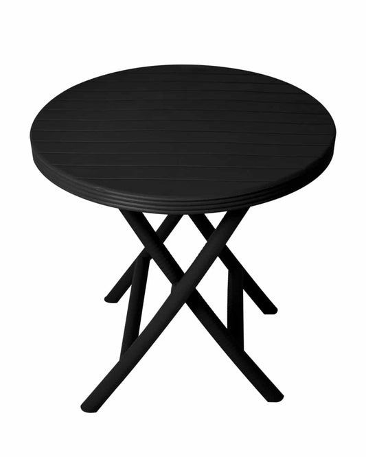 Safeer Beach Table - Folding Table - Plastic Leg - Black