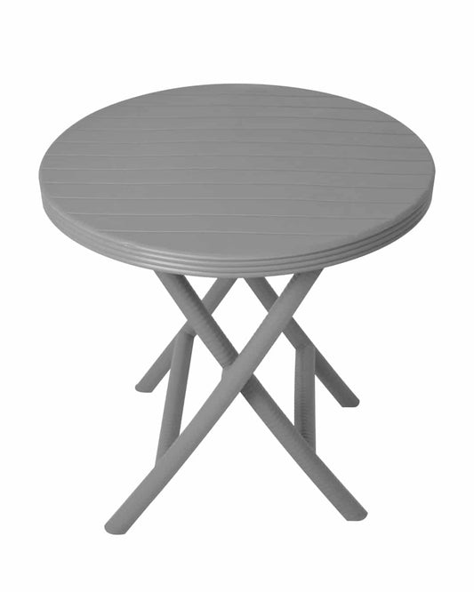 Safeer Beach Table - Folding Table - Plastic Leg - Grey