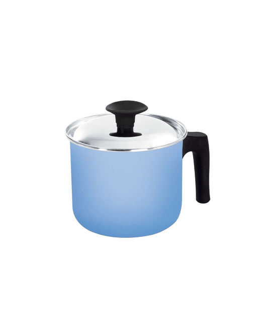 Grandi Cook Pop Laban 14 Cm with Stainless Cover - Baby Blue