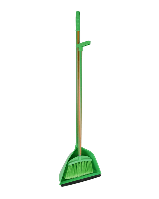 Helal and Star Dustpan and Brush Mongiz Green