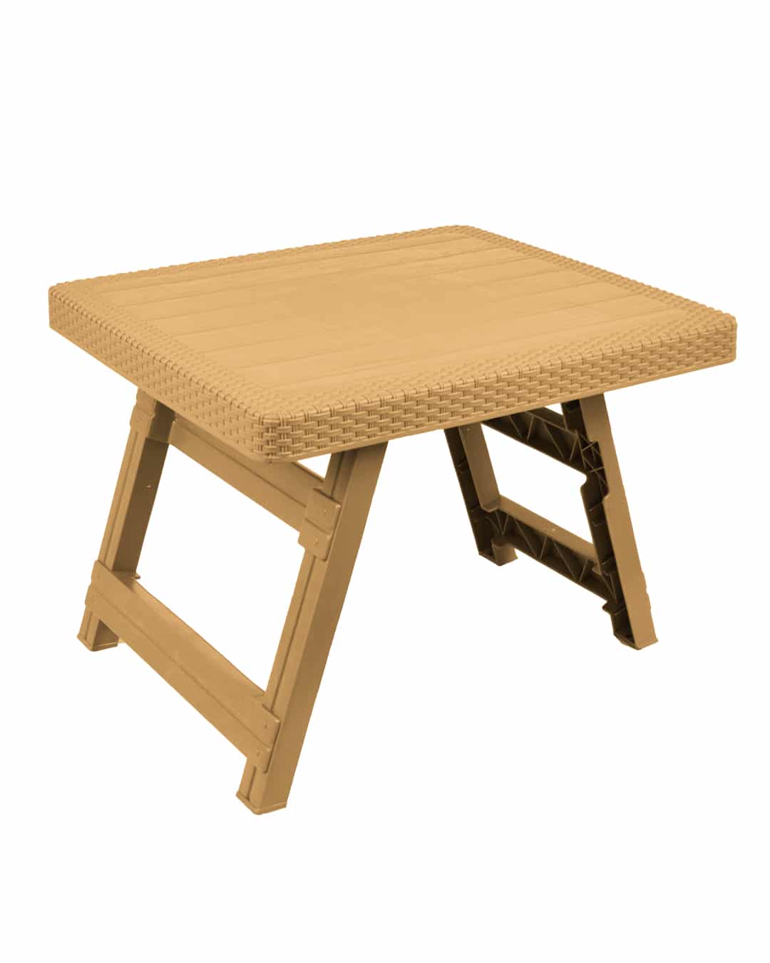 Safeer Diana Table Small - Folding Table - Plastic Leg - BeigeCafe
