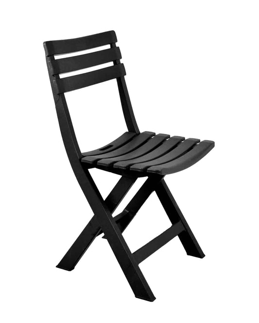 Safeer Beach Chair - Folding Chair - Plastic Leg - Black