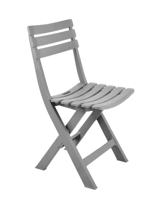 Safeer Beach Chair - Folding Chair - Plastic Leg - Grey