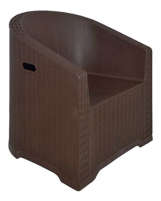 Safeer Assema Chair - Armchair - Brown