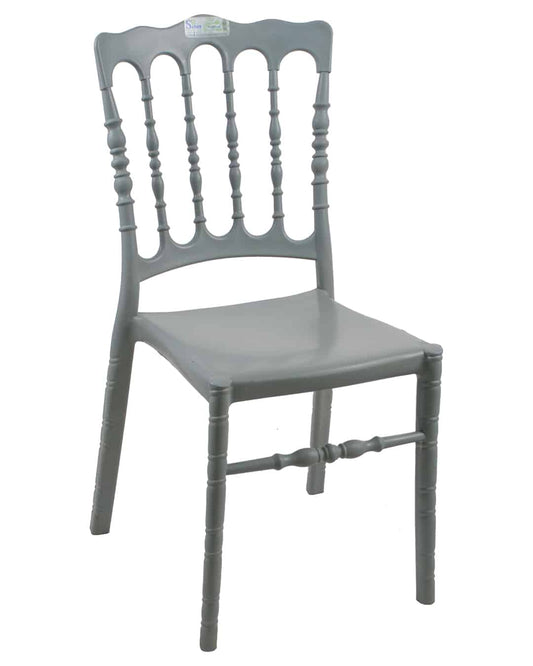 Safeer Arosa Chair - Dining Chair - Plastic Leg - Grey