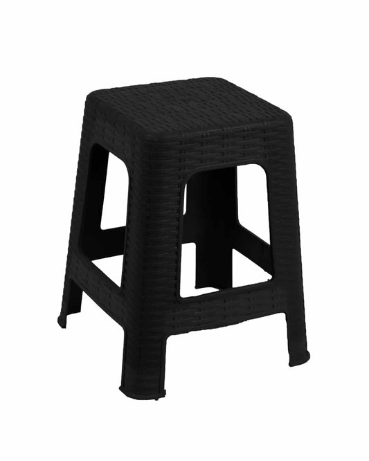 Safeer High Stool Chair - Stool - Black