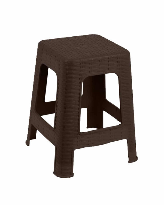 Safeer High Stool Chair - Stool - Brown