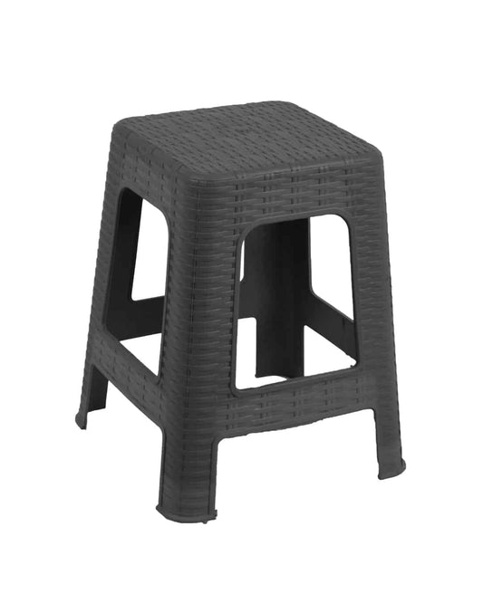 Safeer High Stool Chair - Stool - Grey