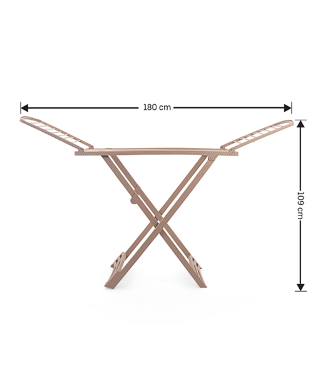 Drying Rack Rattan Helal and star - BeigeCafe