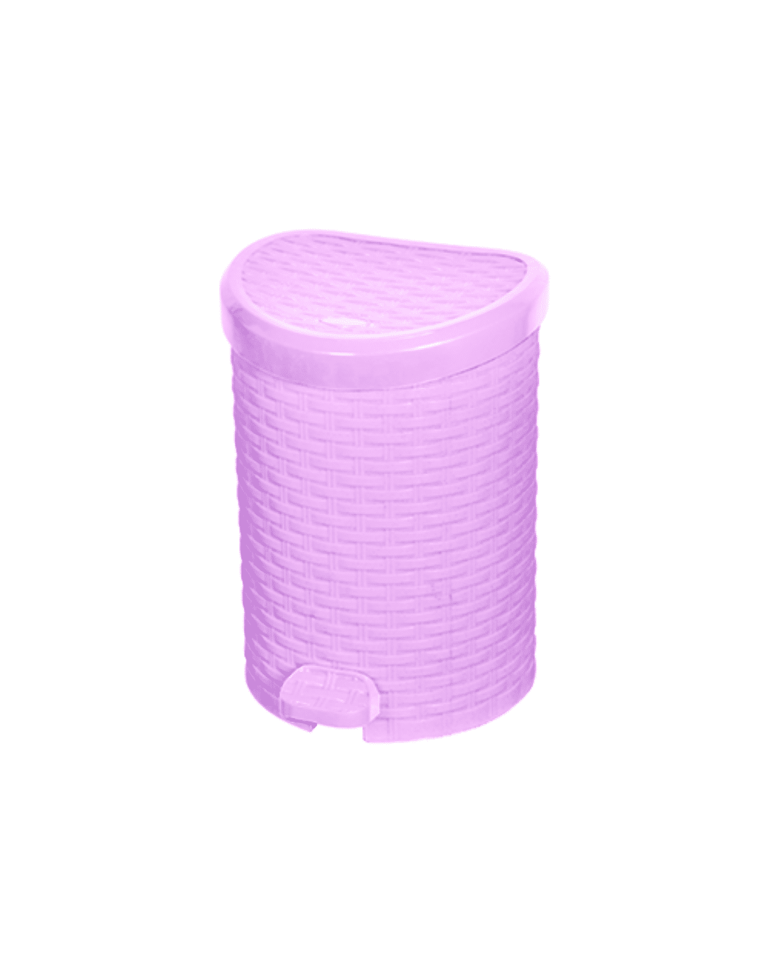 El helal and star Ratan Trash bin Medium purple