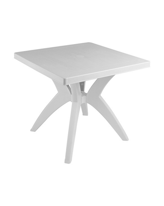 El helal and star Diana Table 80X80 white