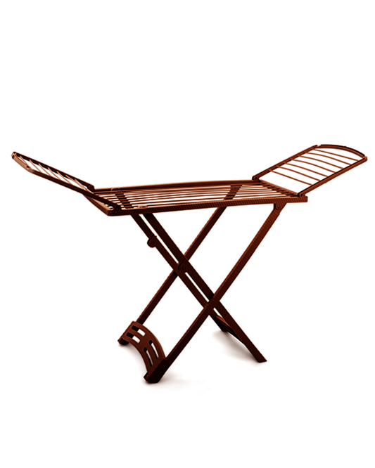 Drying Rack Rattan Helal and star brown