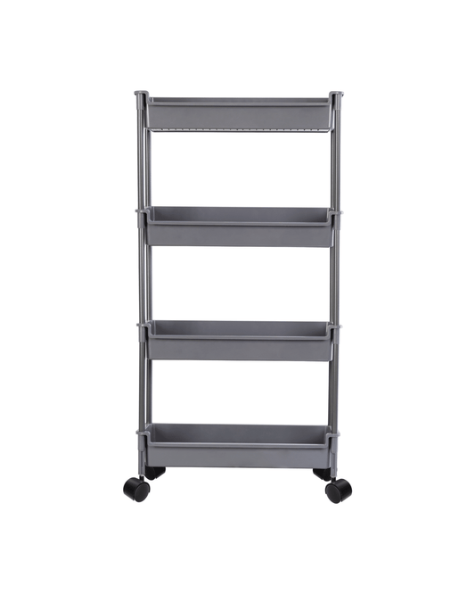 Helal and star Trolley 4 Levels Gray