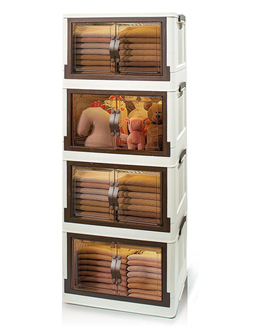 EL Watania PRIME Cupboard MINI ELITE 4 DOOR LIGHT BEIGE